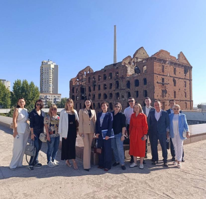 Сотрудники Агентства экономического развития Ленинградской области приняли участие в выездной стажировке в Волгограде