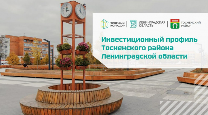 Предлагаем вашему вниманию инвестиционный профиль Тосненского района
