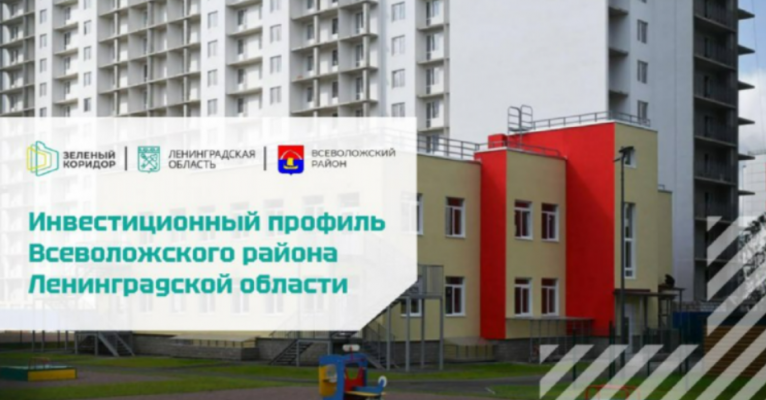 We present the investment profile of the Vsevolozhsk district.
