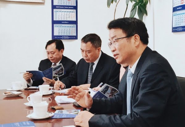 Встреча с вице-мэром города Чунцин
